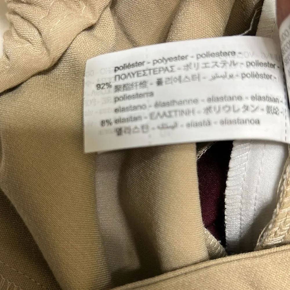 Zara Girls Tan Trousers/Pants(Size 11-12yrs)
